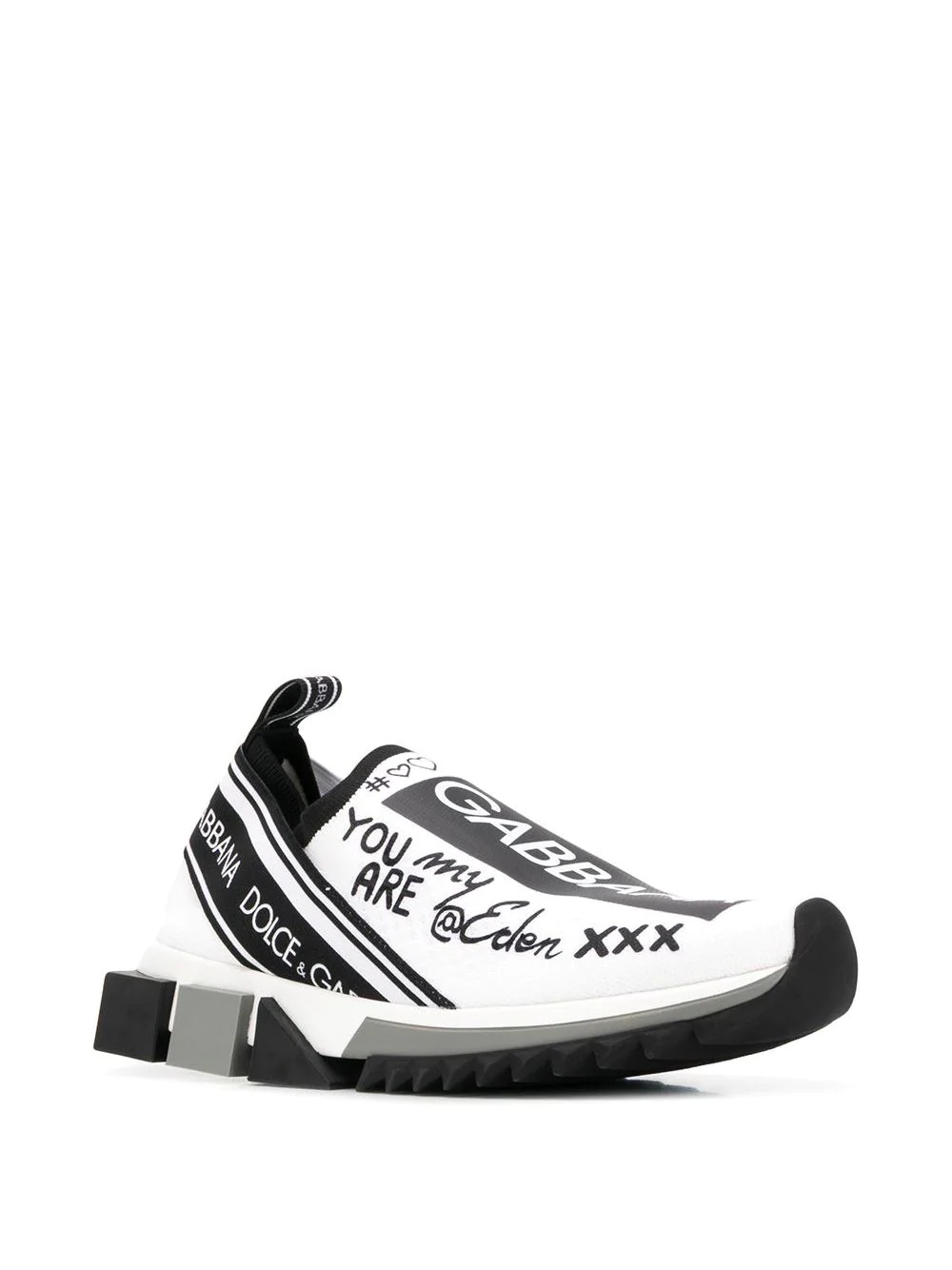 branded slip-on sneakers - 2