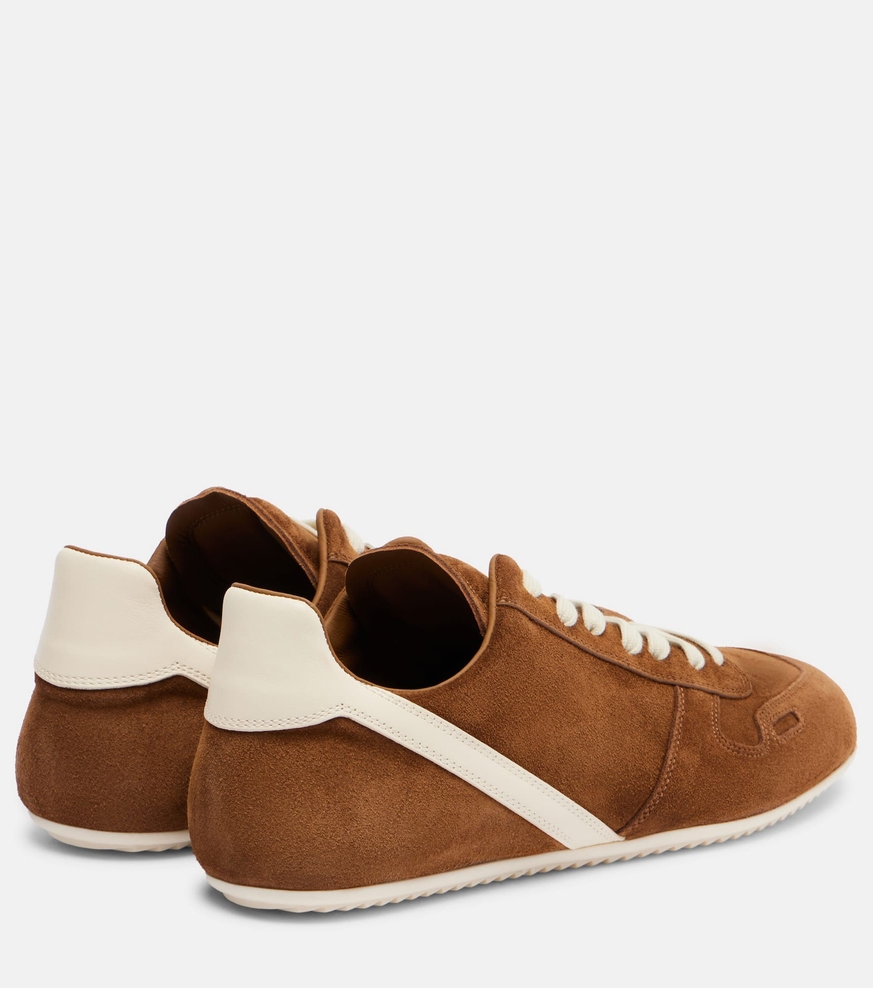 Minimal suede sneakers - 2