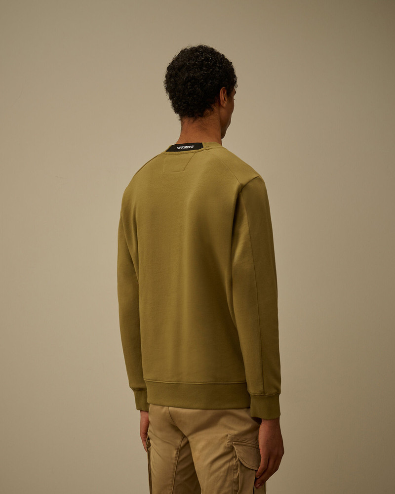 Diagonal Raised Fleece Crewneck Lens Sweatshirt 4