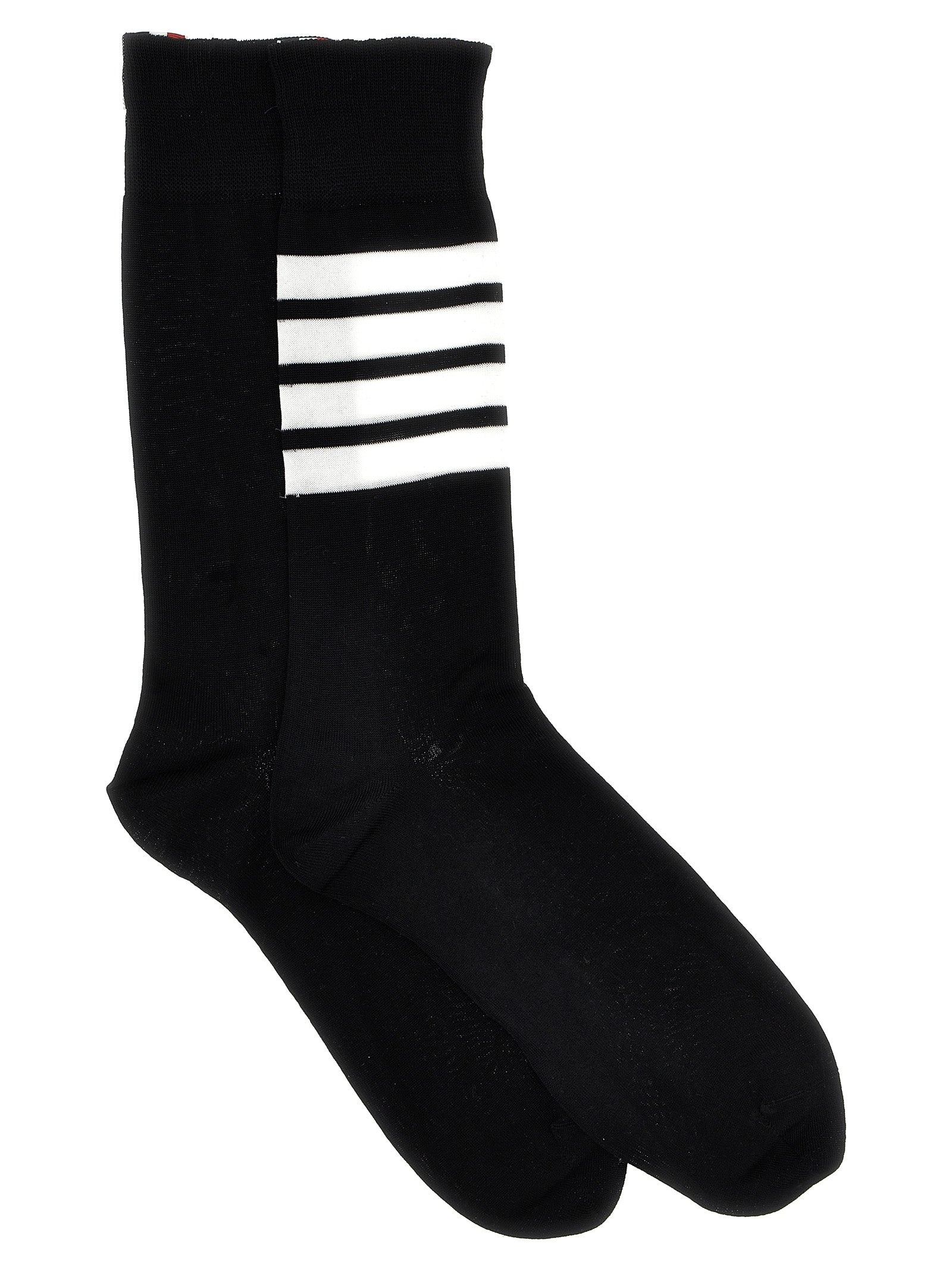 4 Bar Socks White/Black - 1