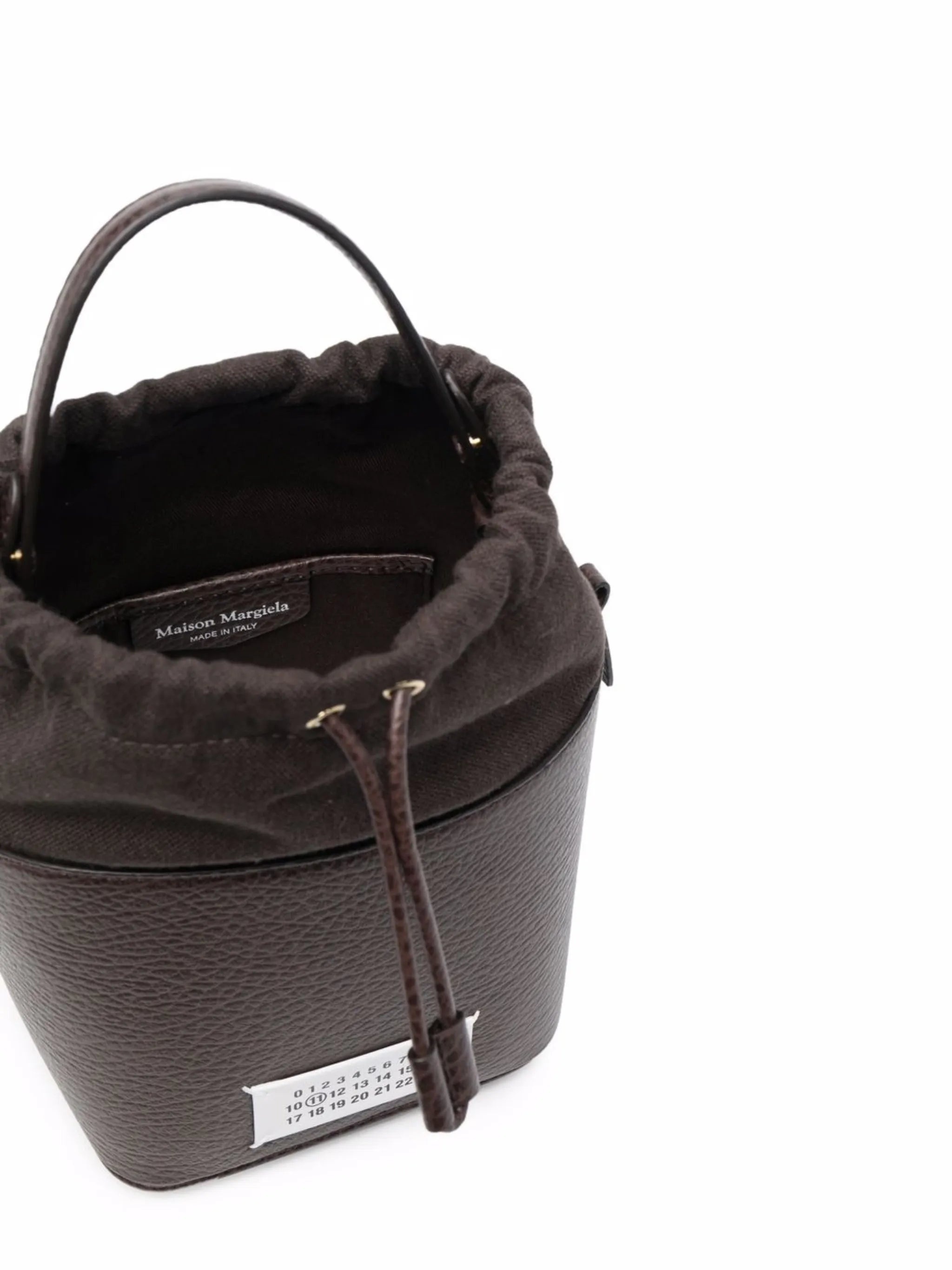 ハンドバッグ Maison Margiela 22FW Women's 5AC Numbering Logo Patch Bucket Maison Margiela 5AC Logo-patch Bucket Bag | REVERSIBLE