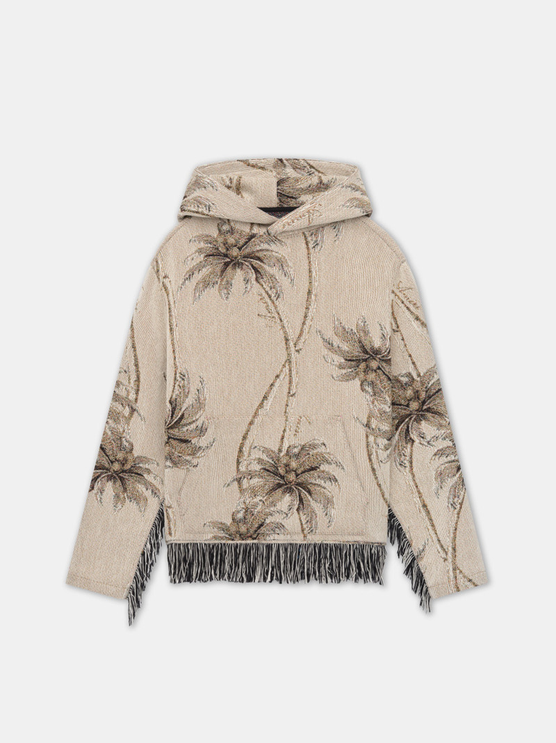 TWISTED PALMS TAPESTRY HOODIE - 1