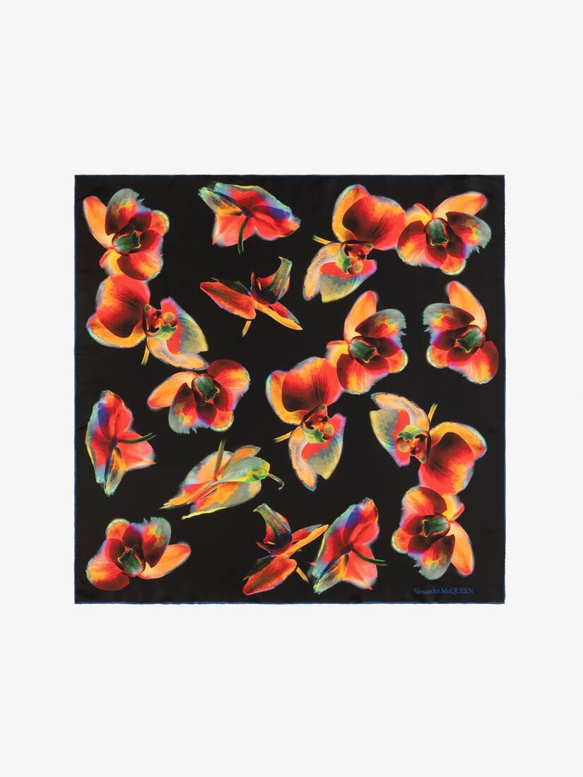 Women's Orchid Foulard in Black/red - 1