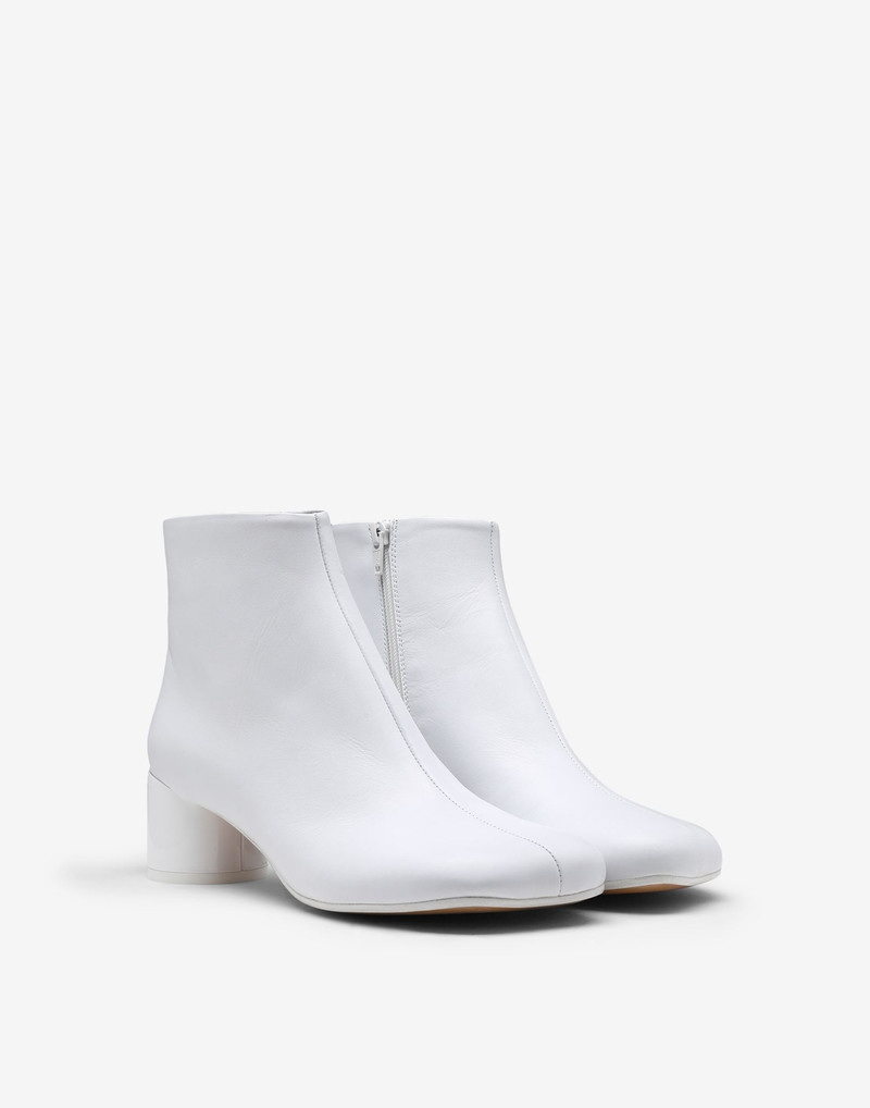 MM6 Maison Margiela 6 logo heel boots outlook