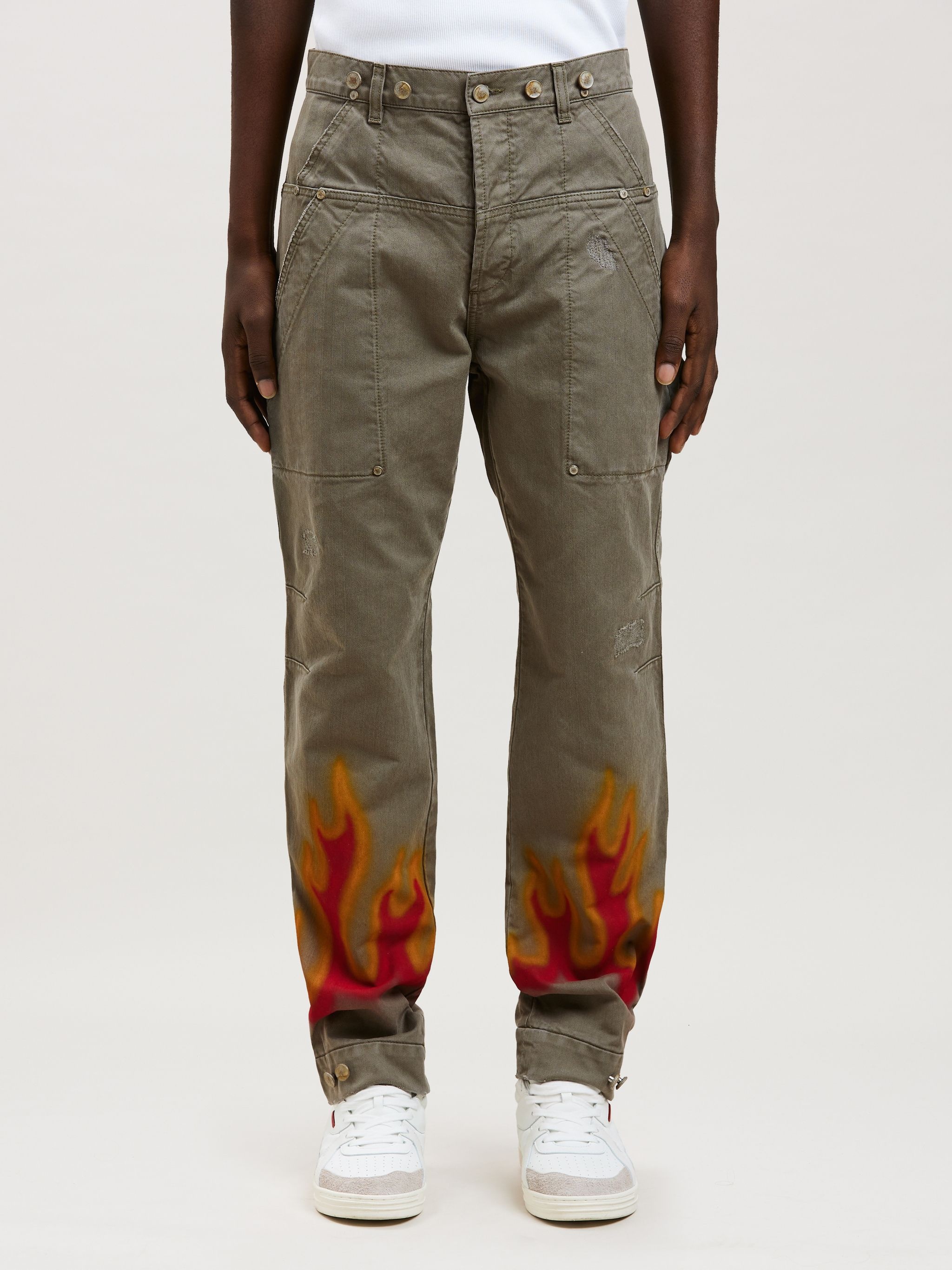 BURNING CARGO PANTS - 3