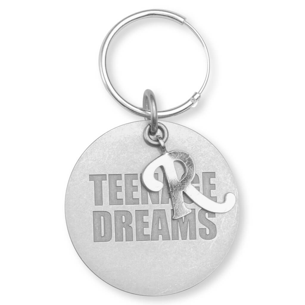 TEENAGE DREAMS MEDAILLON EARRING - SILVER - 1