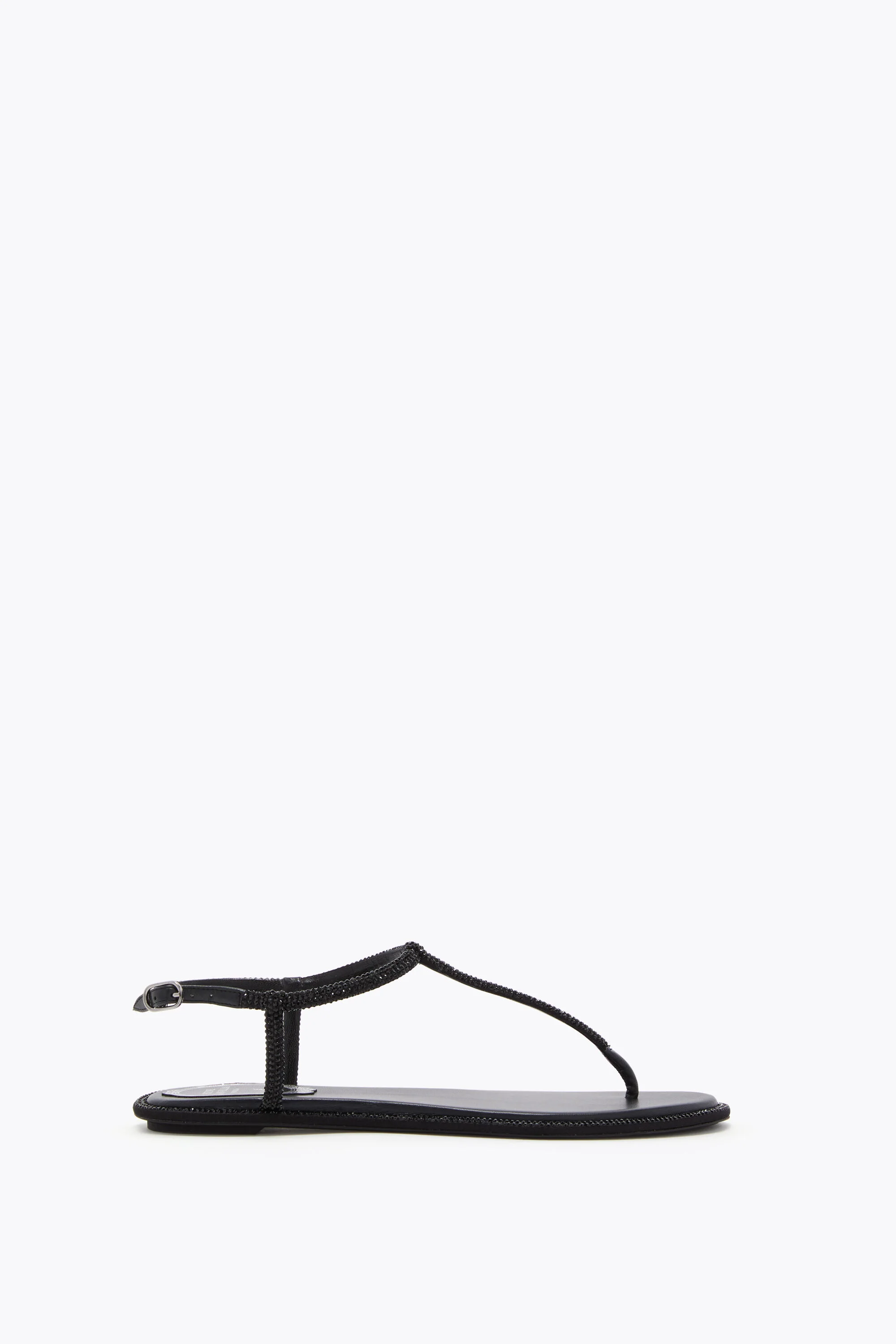DIANA CRYSTAL BLACK SANDAL 10 - 1