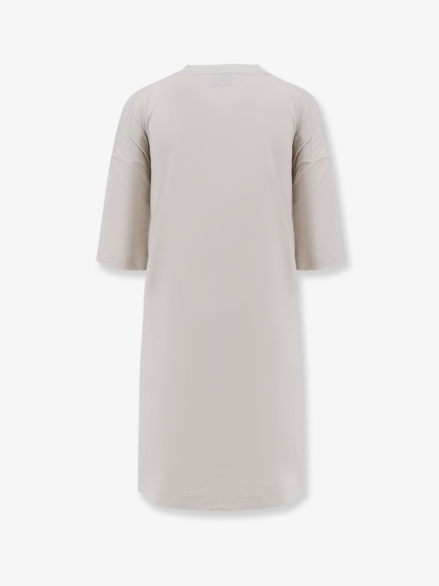 Cotton Jersey Semi Fitted Short Dress - 4