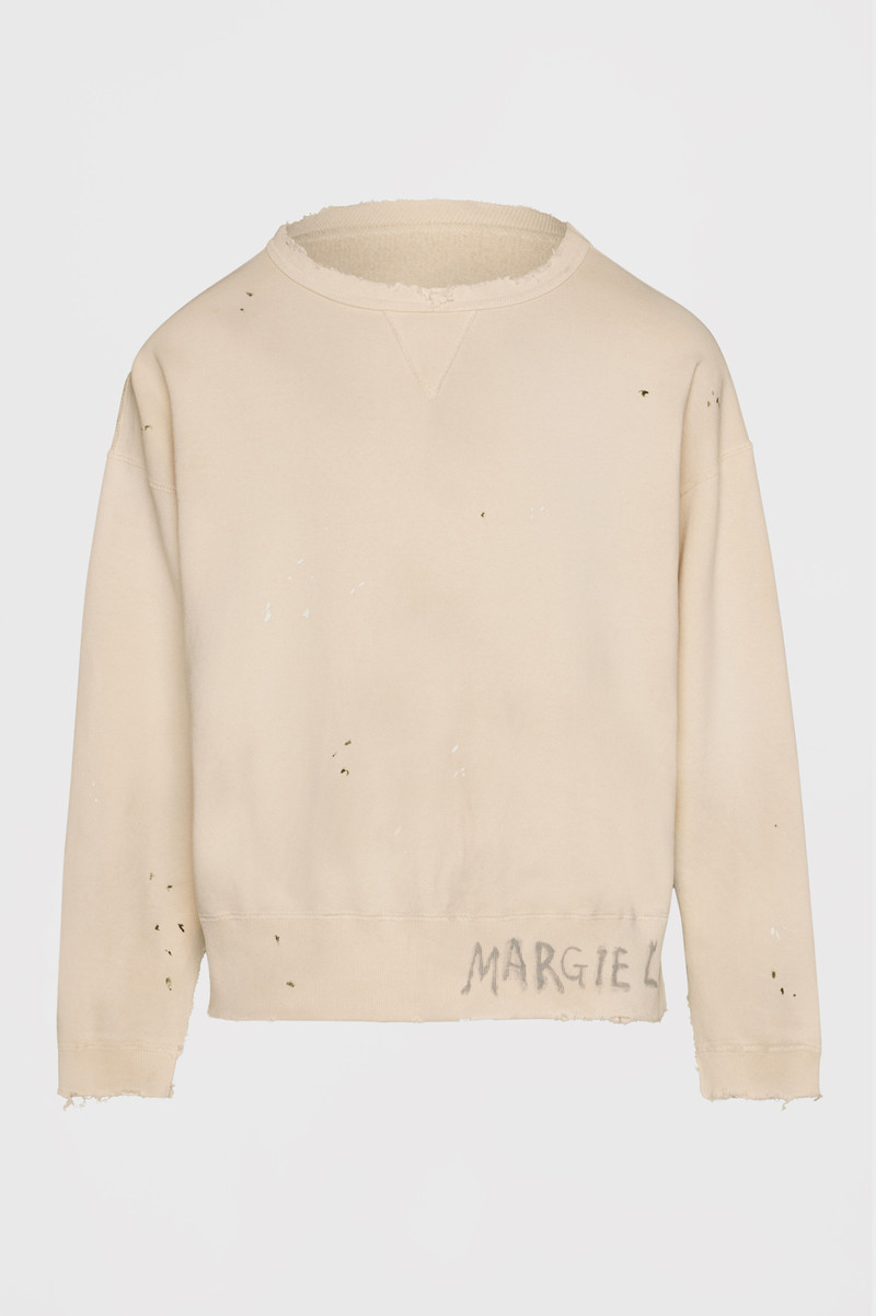 Handwritten logo sweatshirt 1