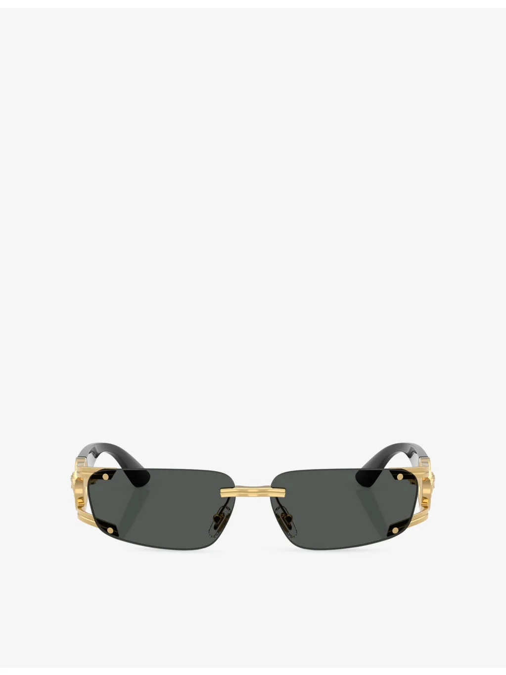 VE2291 Rectangle-Frame Metal Sunglasses - 1