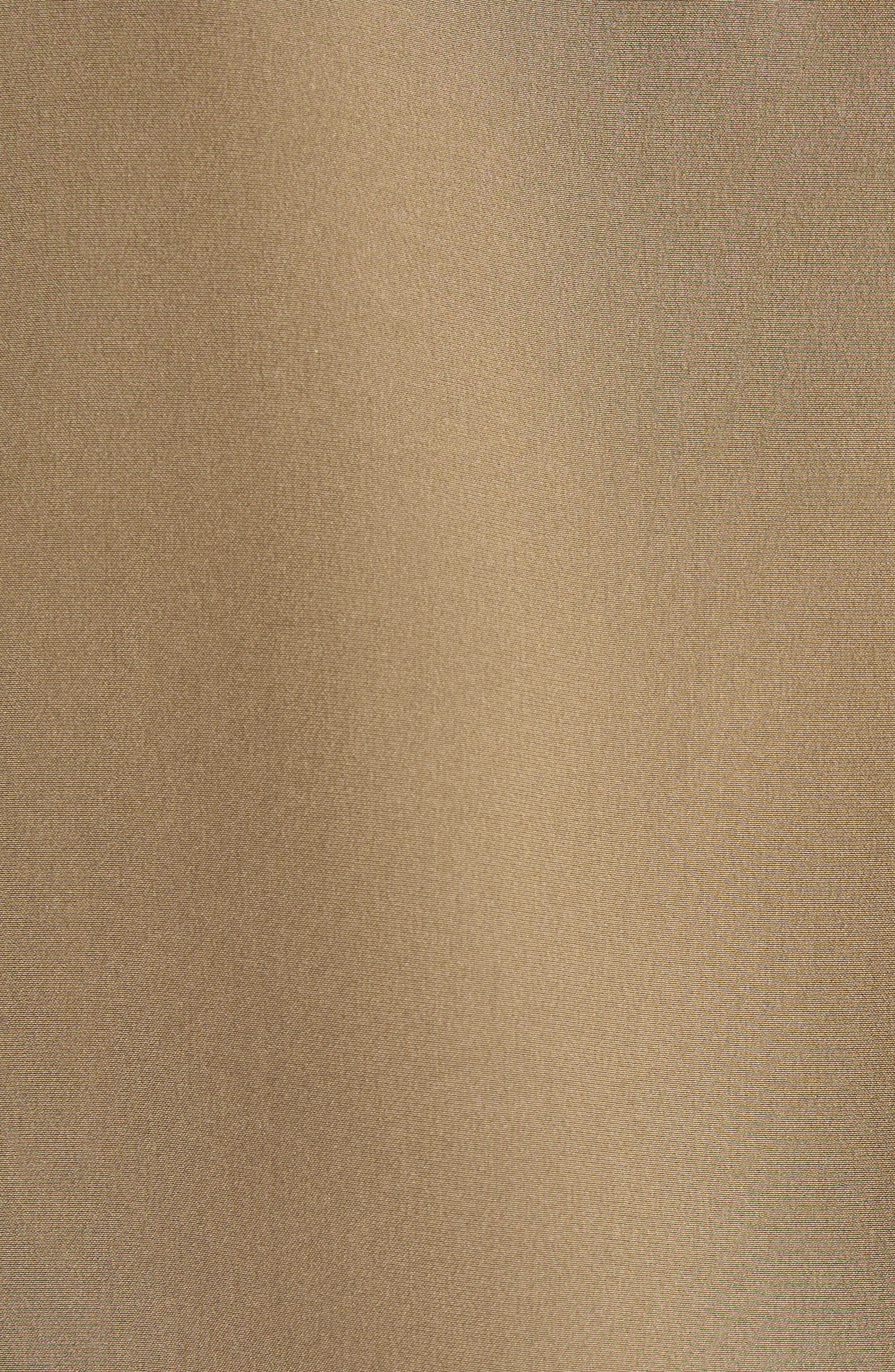 TOM FORD Silk crêpe de Chine Military Shirt in Fg501 Khaki at Nordstrom - 6