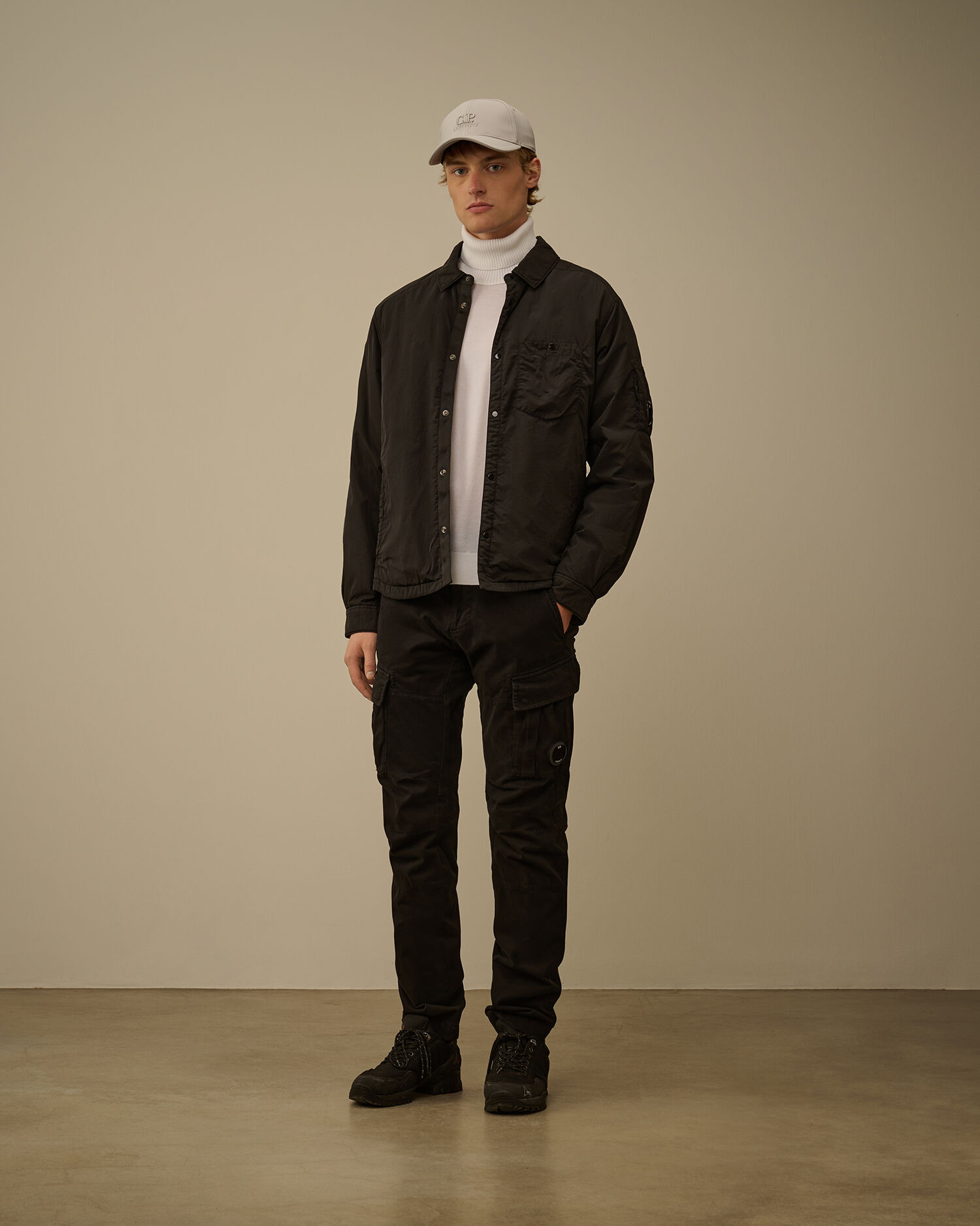 Chrome-R Lens Button Overshirt - 2