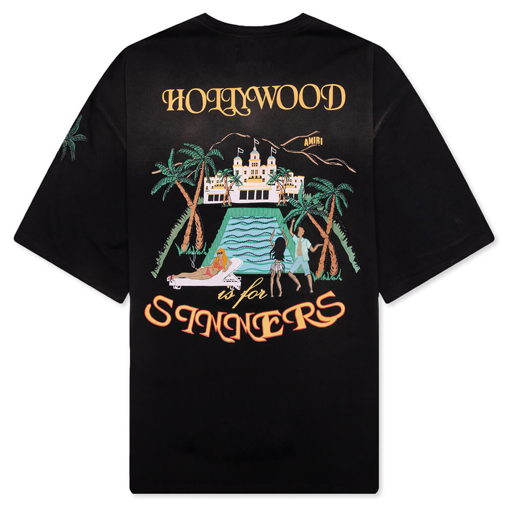 SINNERS OVERSIZED TEE - BLACK - 2