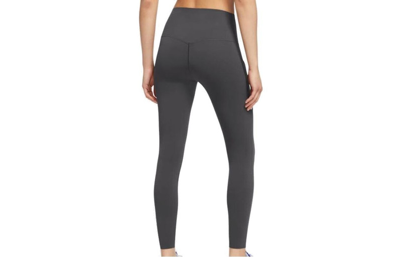 Nike (WMNS) Nike Medium-Support High-Waisted Leggings with Pockets 'Grey' DQ5898-254 outlook