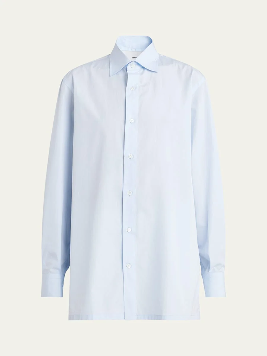 Button Down Poplin Shirt - 1