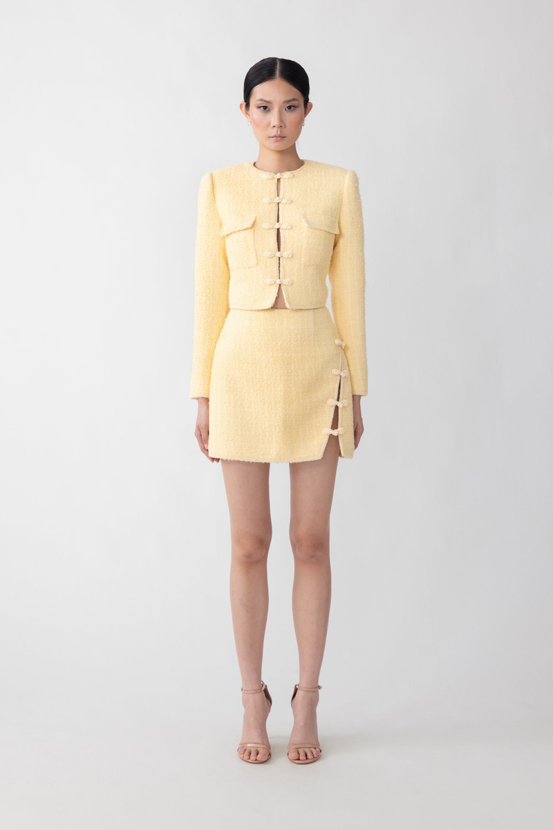 SAU LEE ABBIE TWEED JACKET outlook