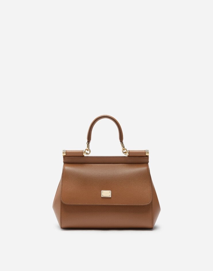 Small dauphine leather Sicily bag - 1