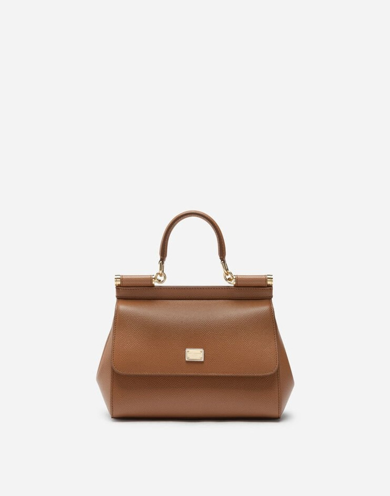 Small dauphine leather Sicily bag 1