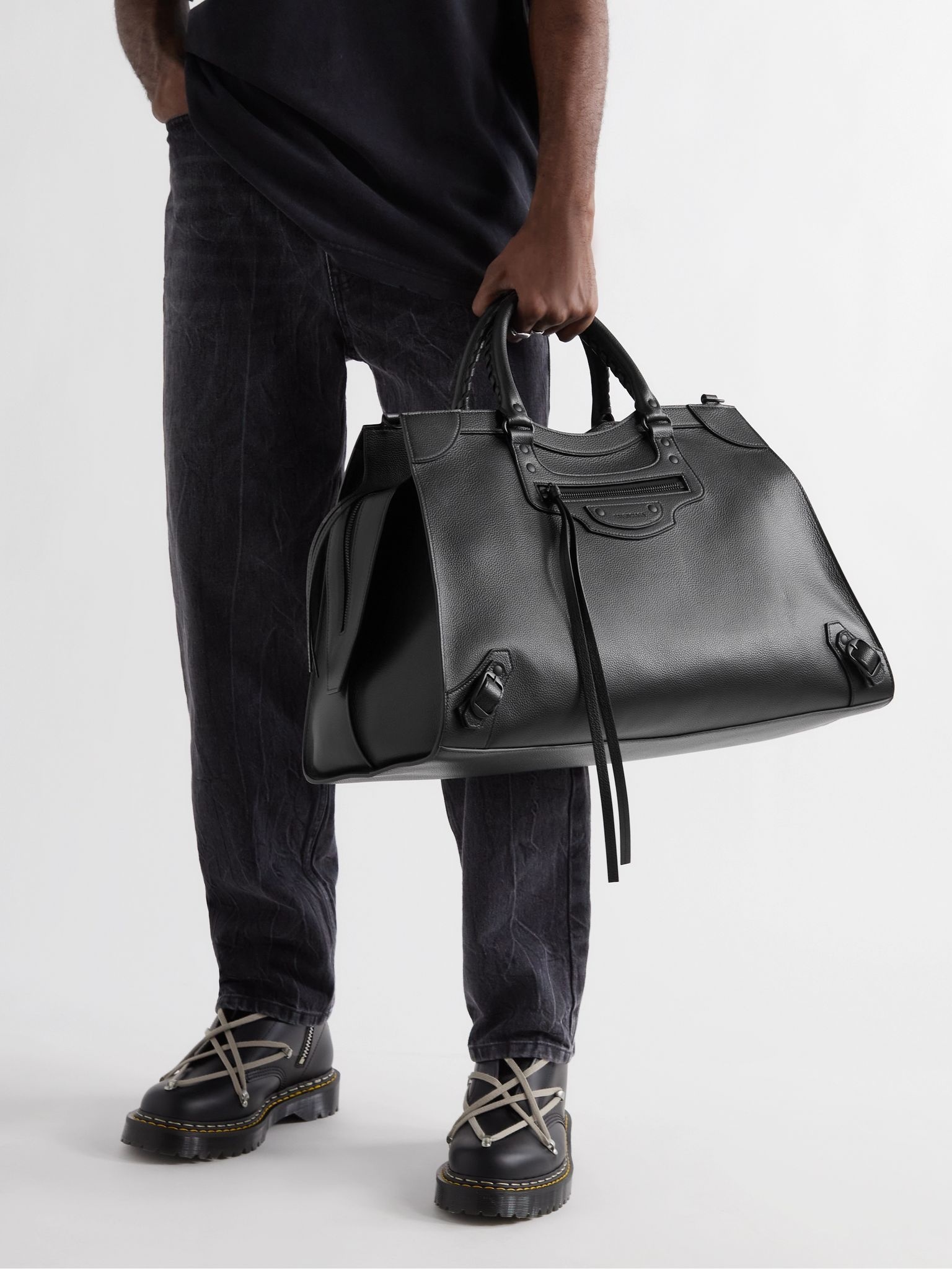 Full-Grain Leather Duffle Bag - 2