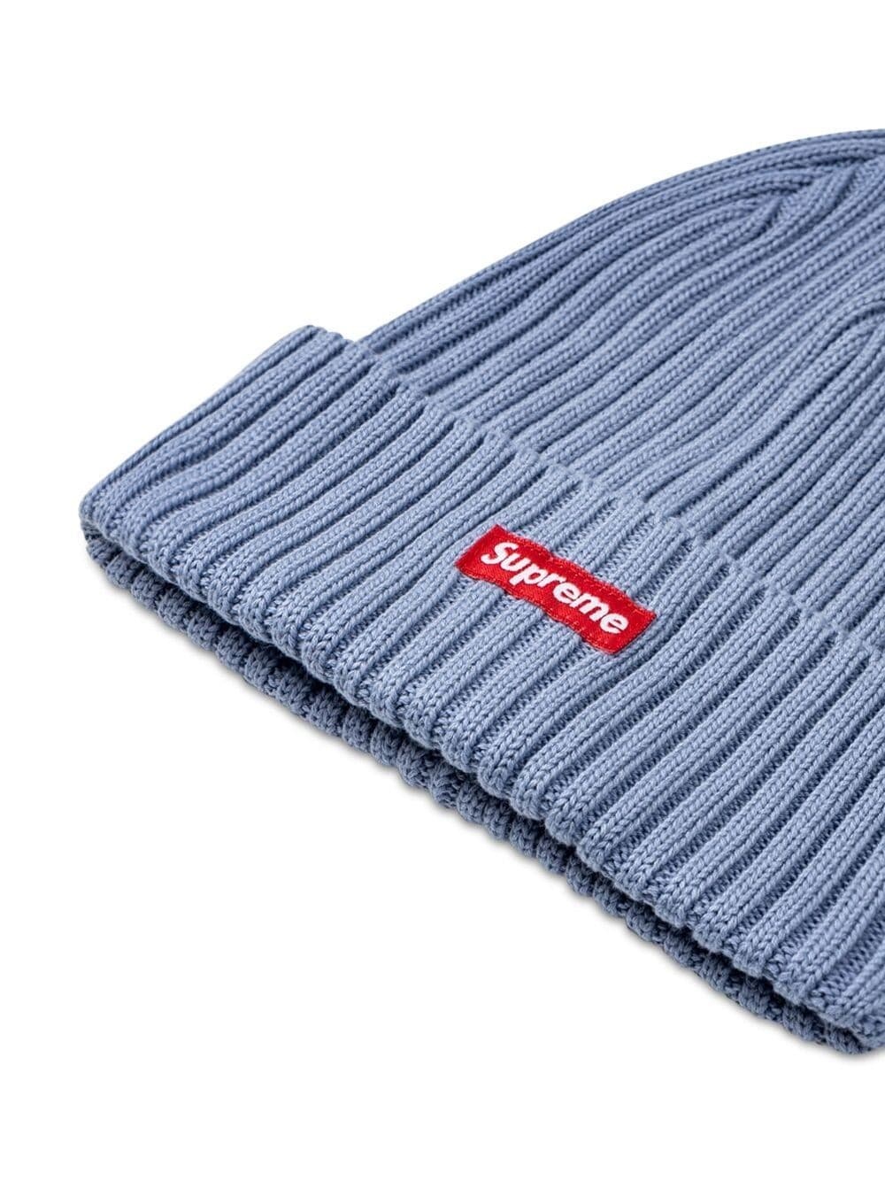 Supreme overdyed rib knit beanie REVERSIBLE