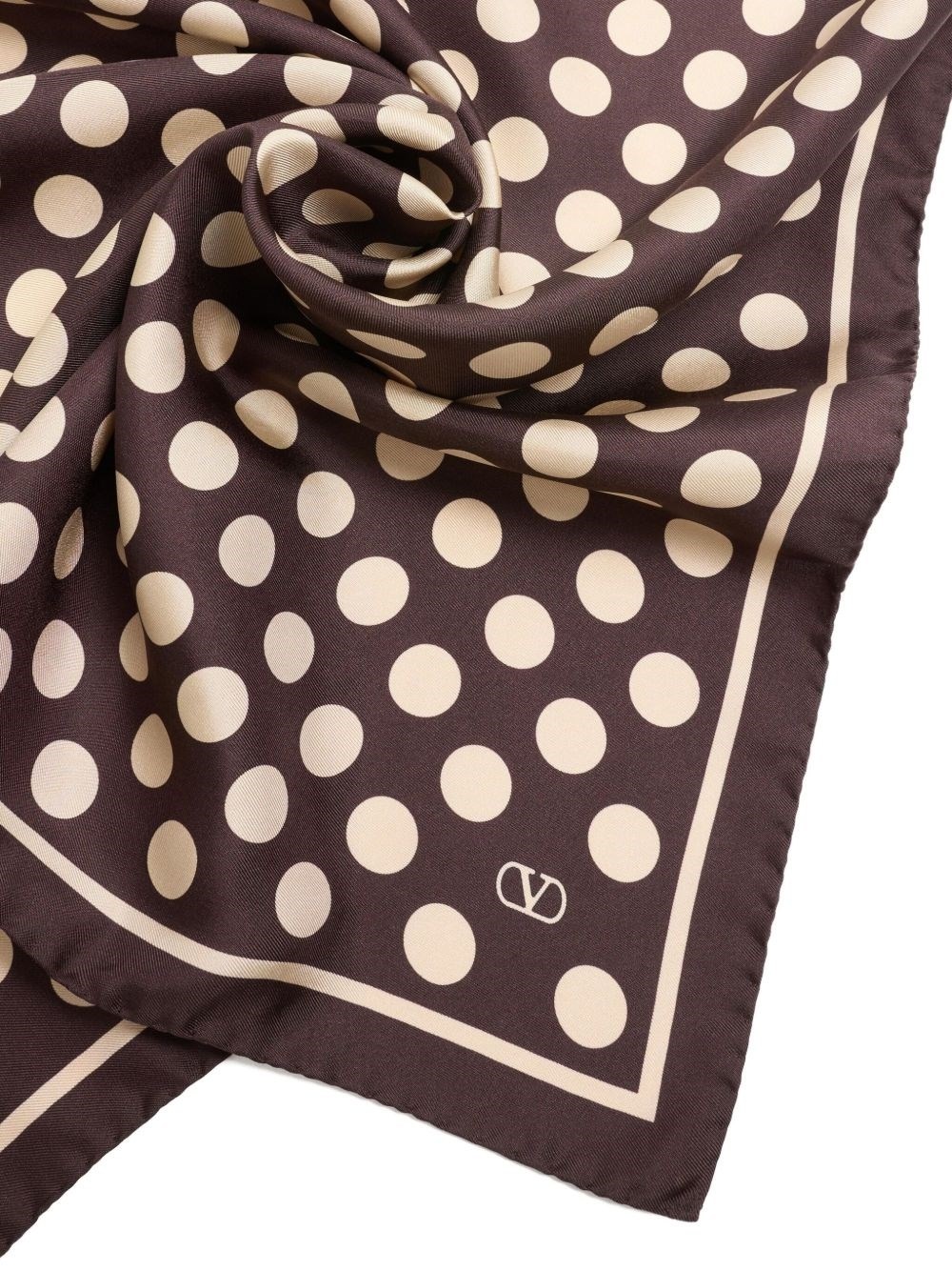 Printed silk foulard - 3