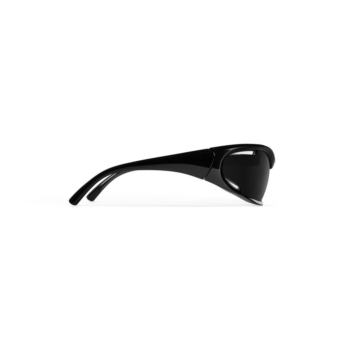 Dynamo Rectangle Sunglasses  in Black - 4
