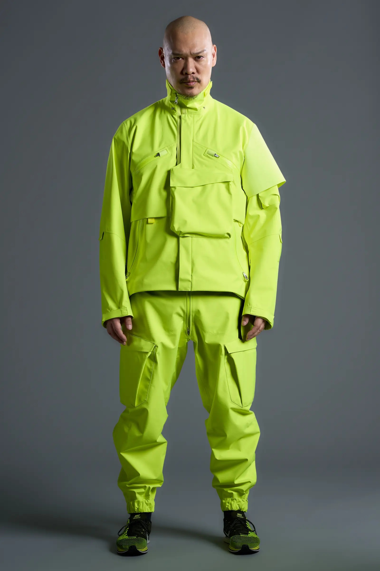 J1W-GTV 2.5L Gore-Tex Interops Jacket Hi-Vis Yellow - 14