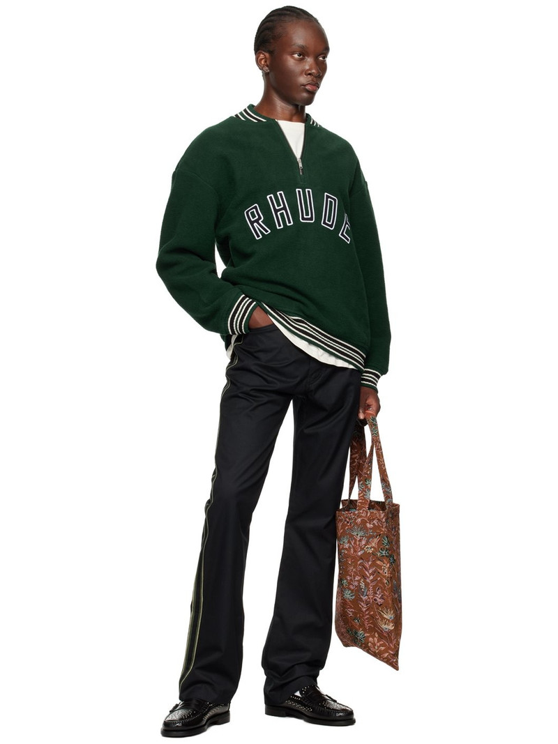 Rhude Black Traxedo Trousers outlook