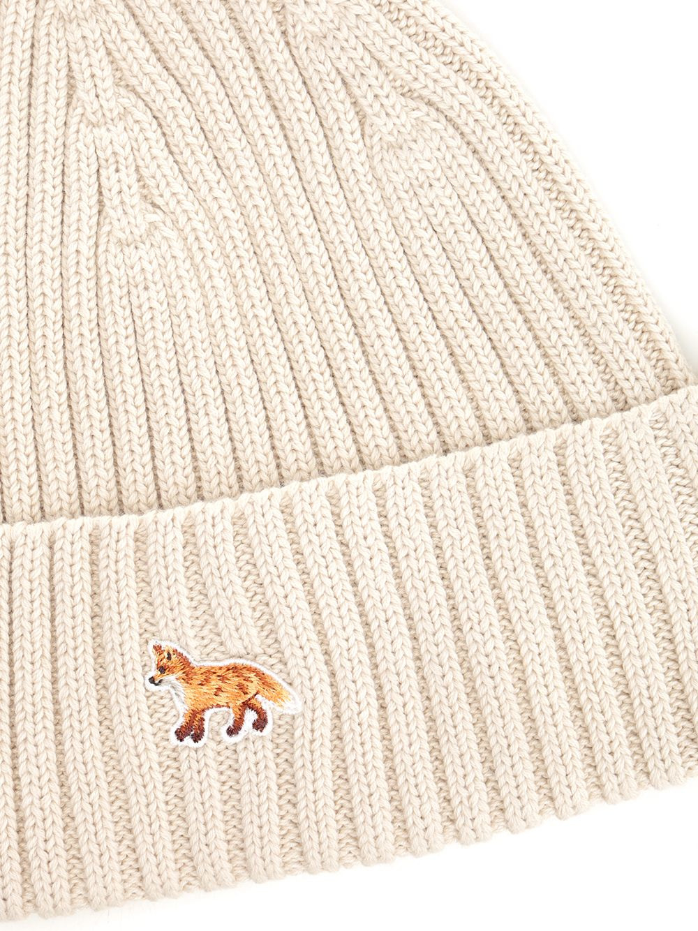 Baby Fox Beanie Hats Beige - 2
