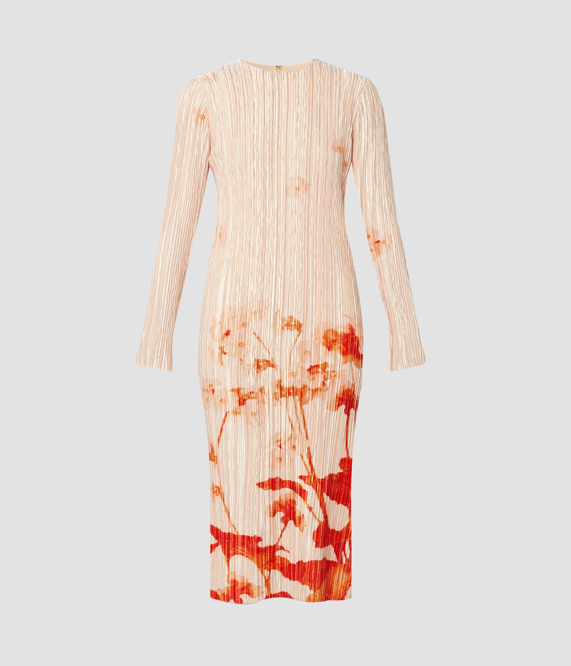 LONG SLEEVE MIDI DRESS - 1