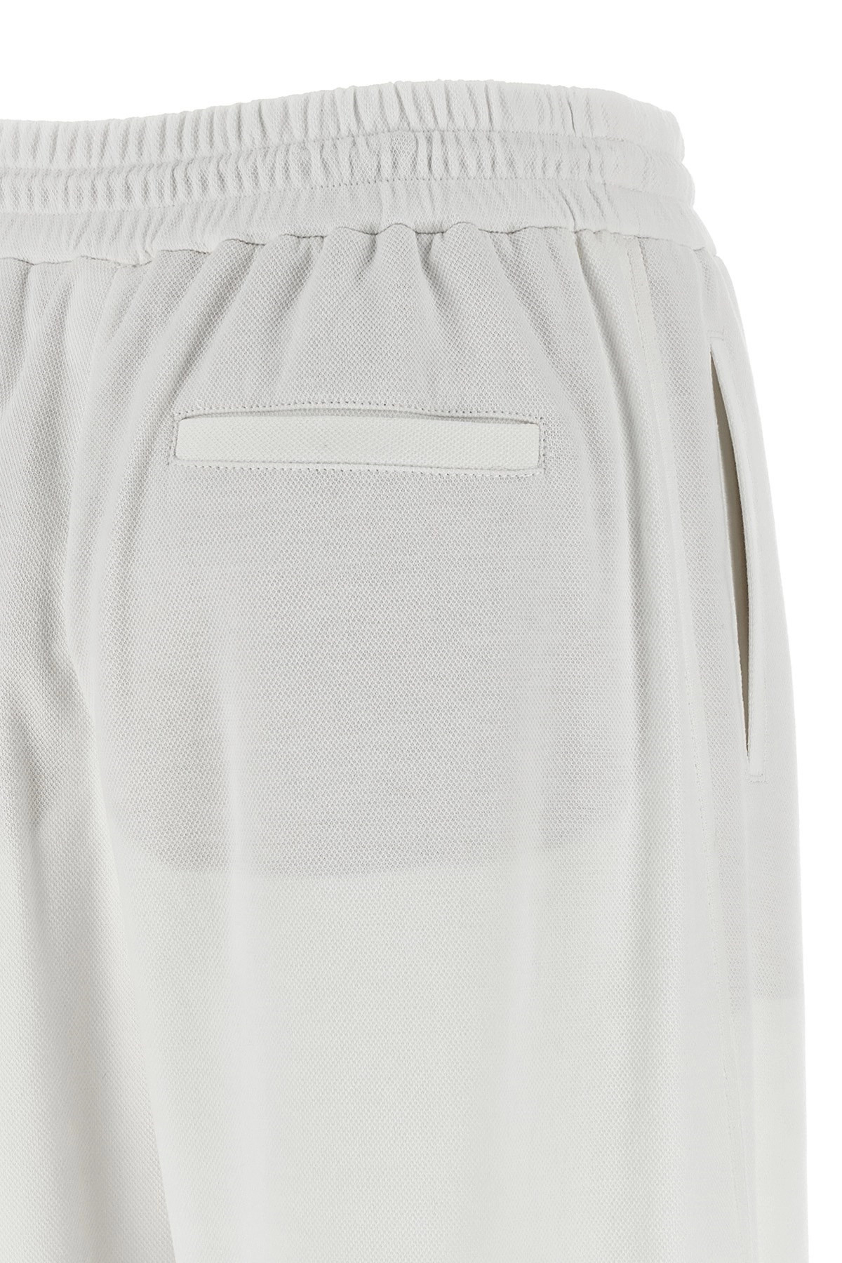 Piqué cotton joggers - 4