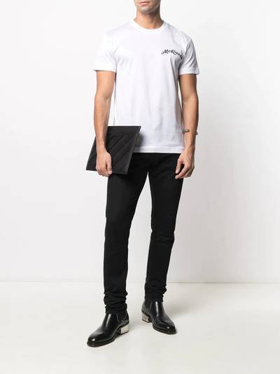 Alexander McQueen embroidered logo T-shirt outlook