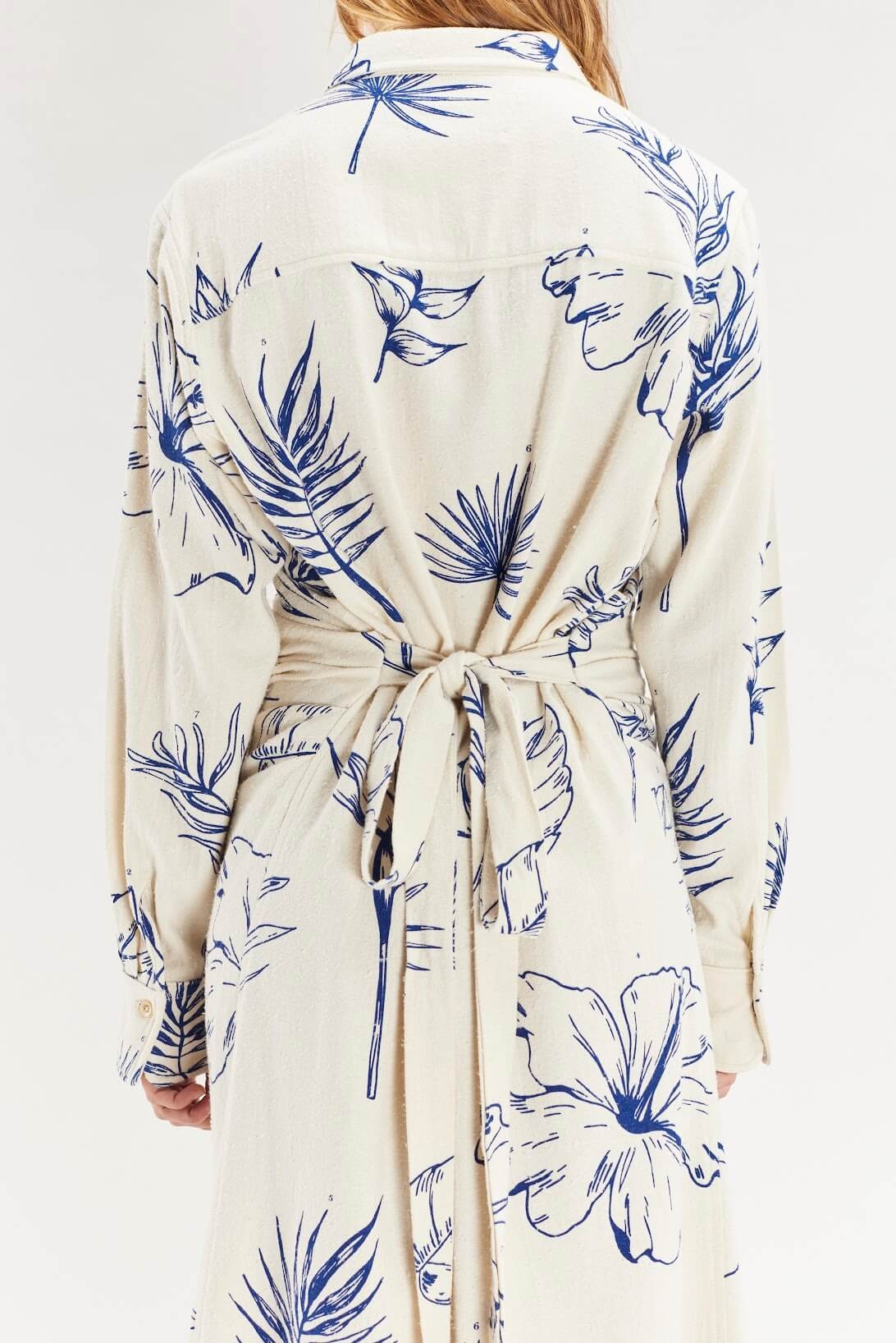 BOTANIC SHIRT DRESS - 6