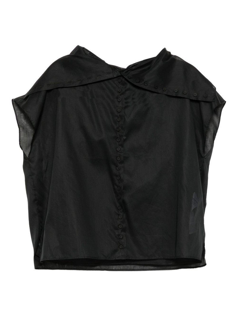 cotton caped top 1