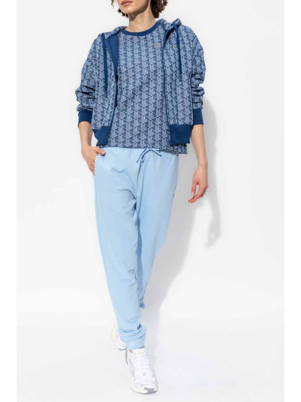 jacquard monogram T-shirt - 2