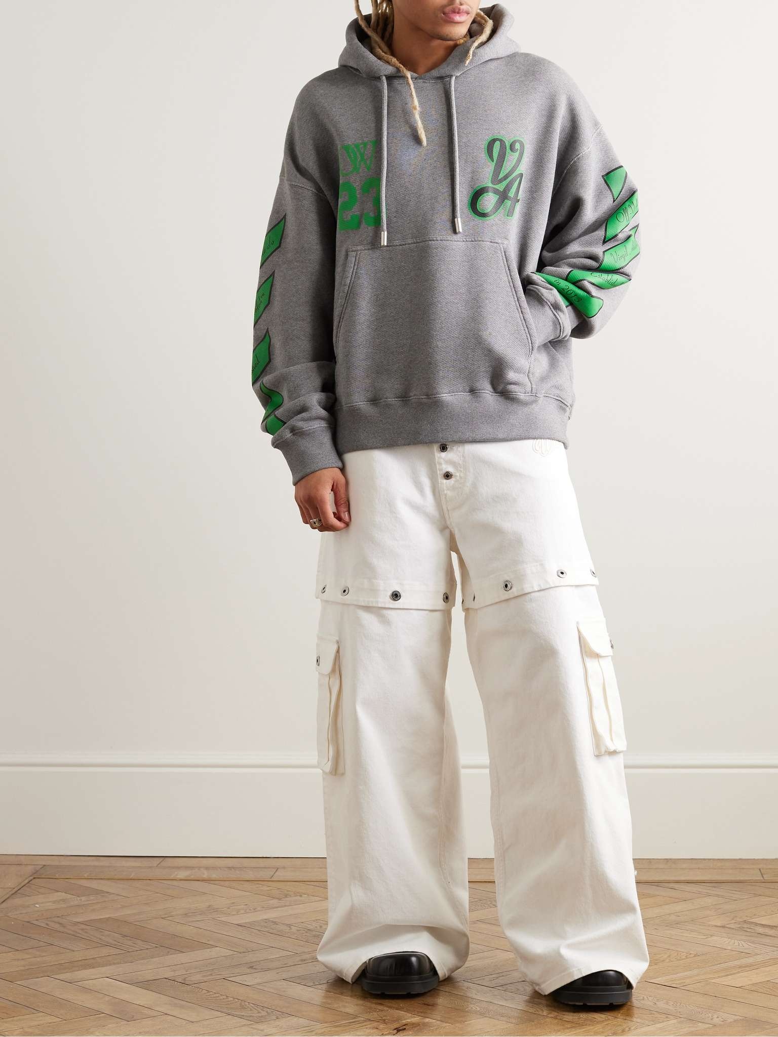 Off-White 23 Varsity Skate パーカー Off-White 23 Varsity Skate Hoodie | REVERSIBLE