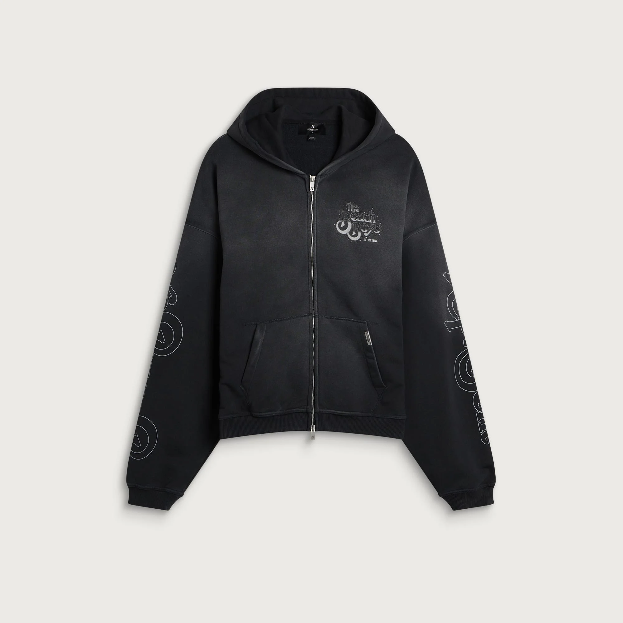Represent Beach Boys Endless Summer Zip Through Hoodie - 1