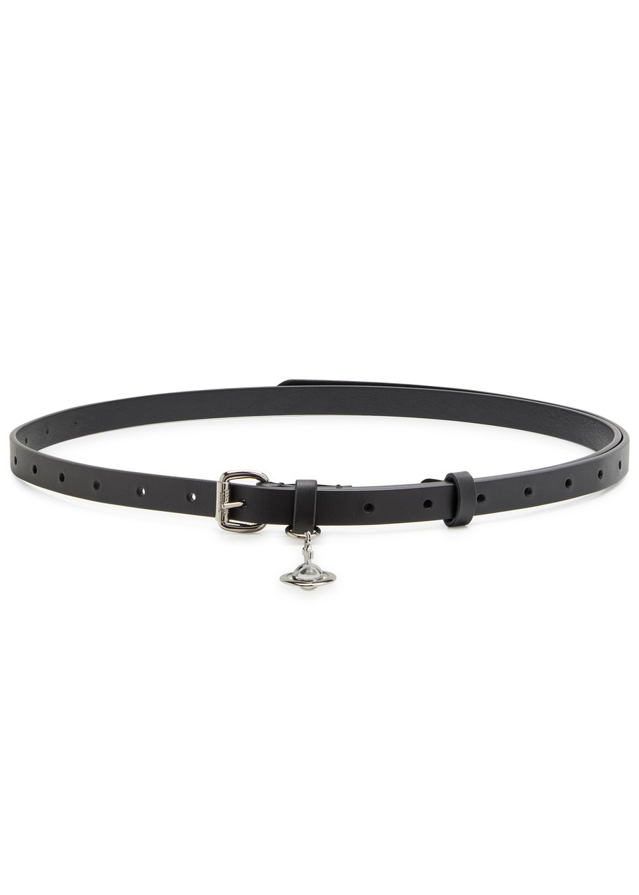 Vivienne Westwood Alex Charm Leather Belt - 1