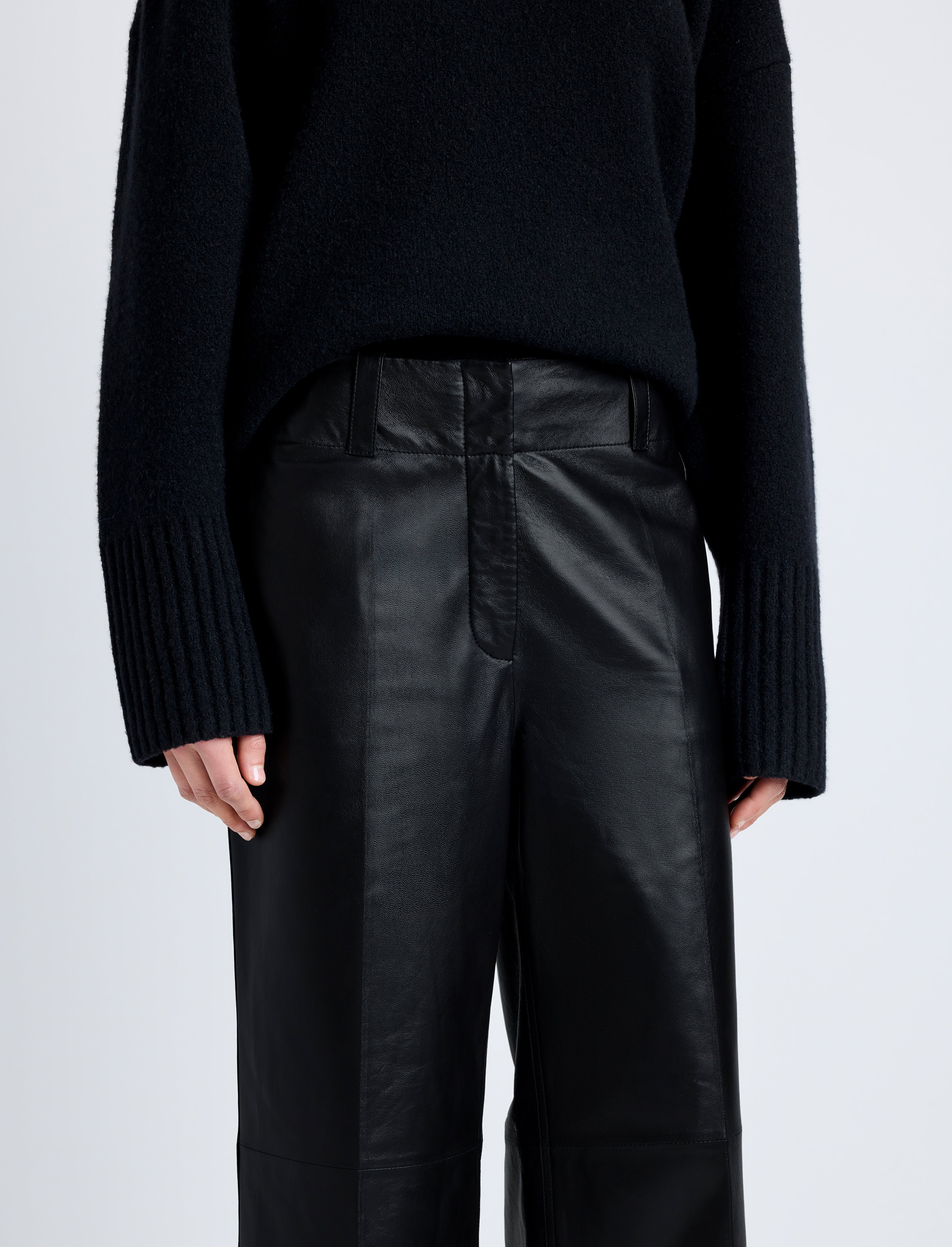 Noland Pant in Leather - 5