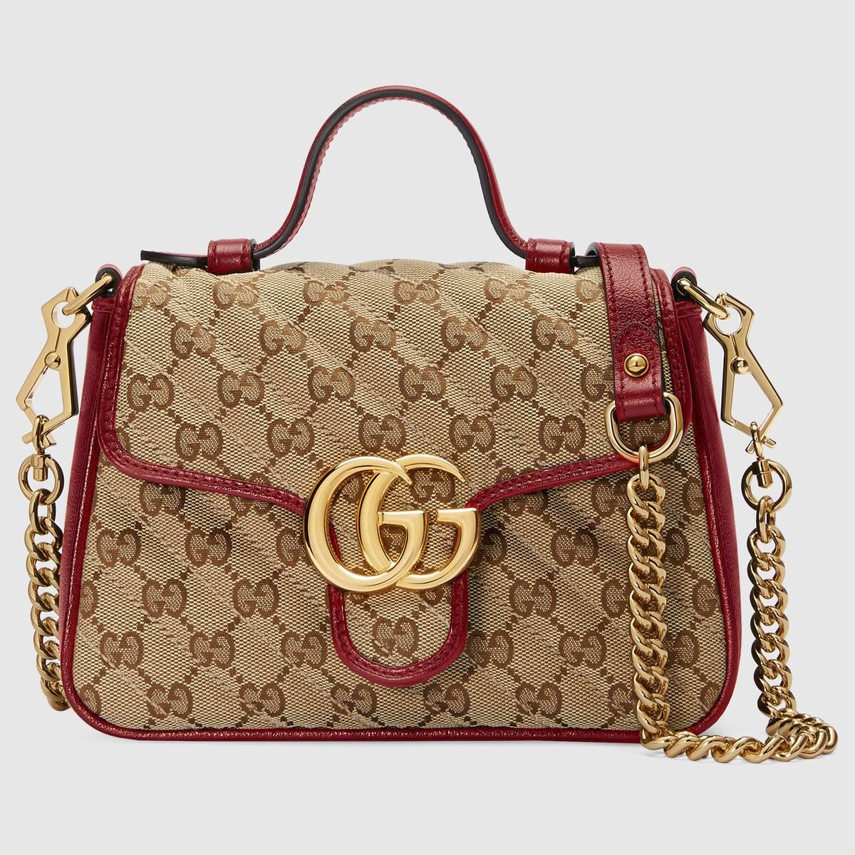 GG Marmont mini top handle bag - 1