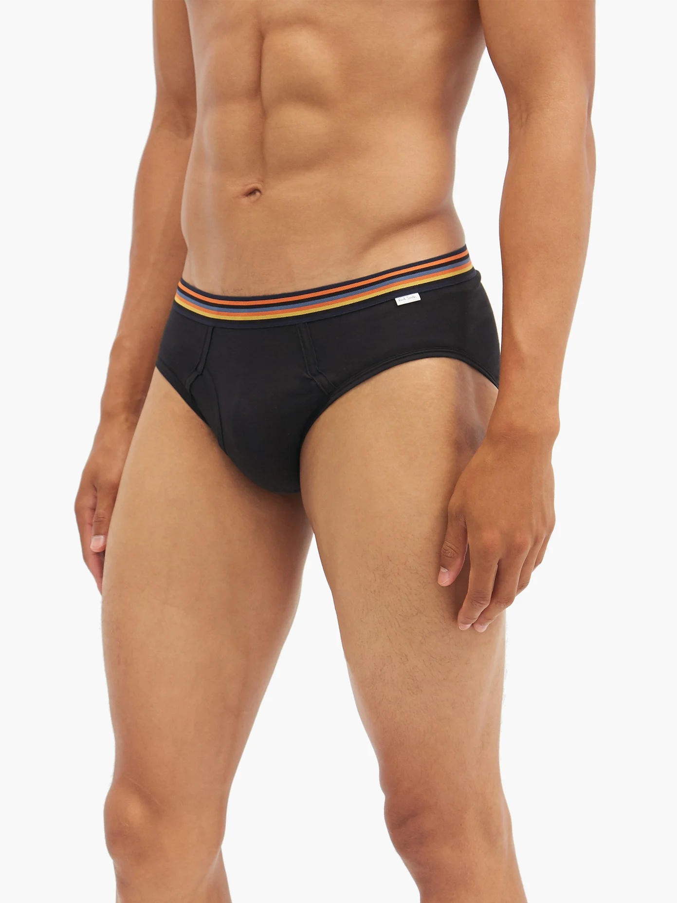 Artist-stripe cotton-jersey briefs - 2