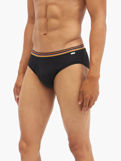 Paul Smith Artist-stripe cotton-jersey briefs outlook