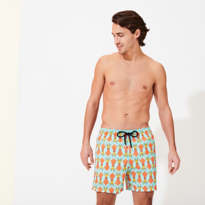 Men Swim Trunks Ultra-light and packable 2008 Graphic Squids - 3