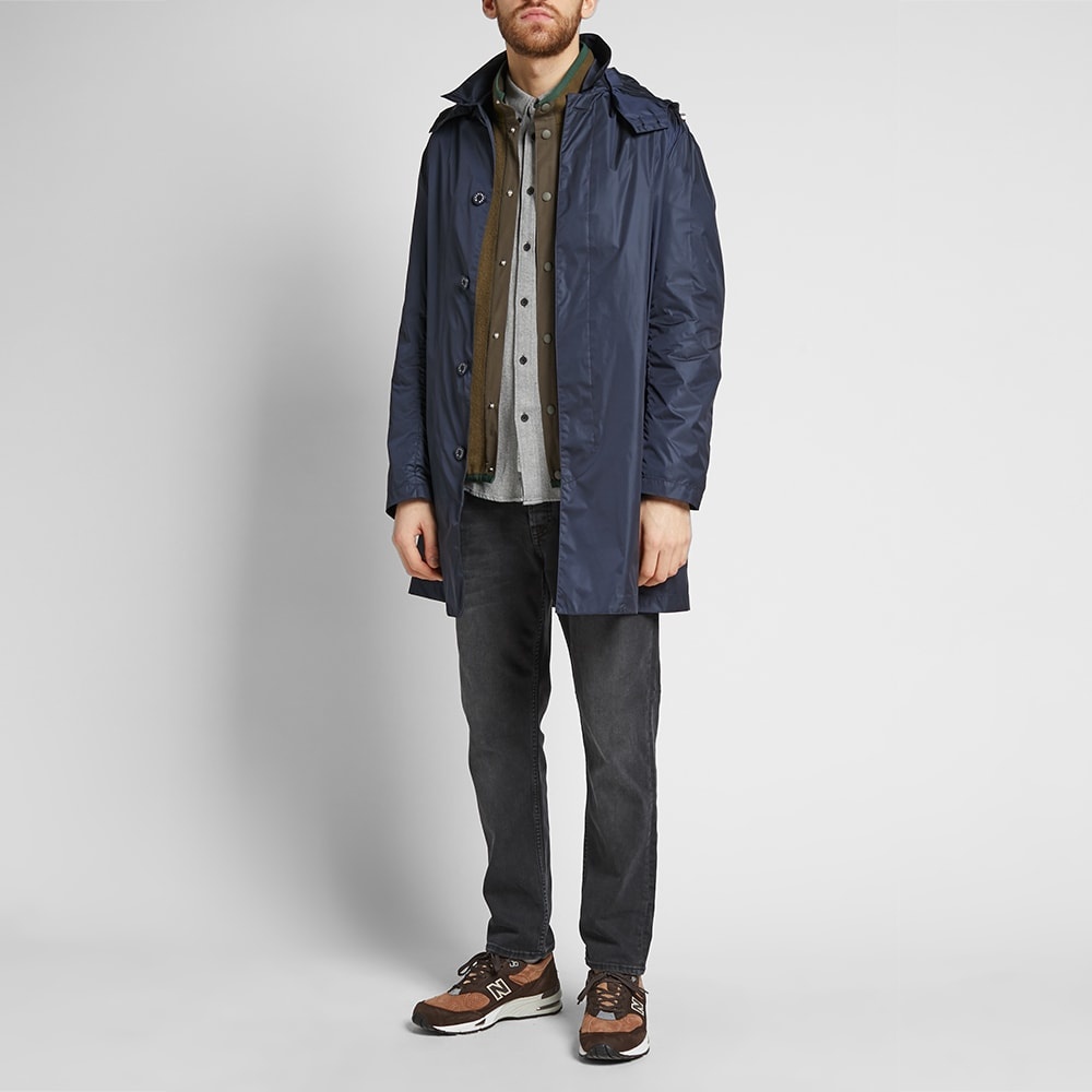 Mackintosh Nylon Hooded Short Mac - 6