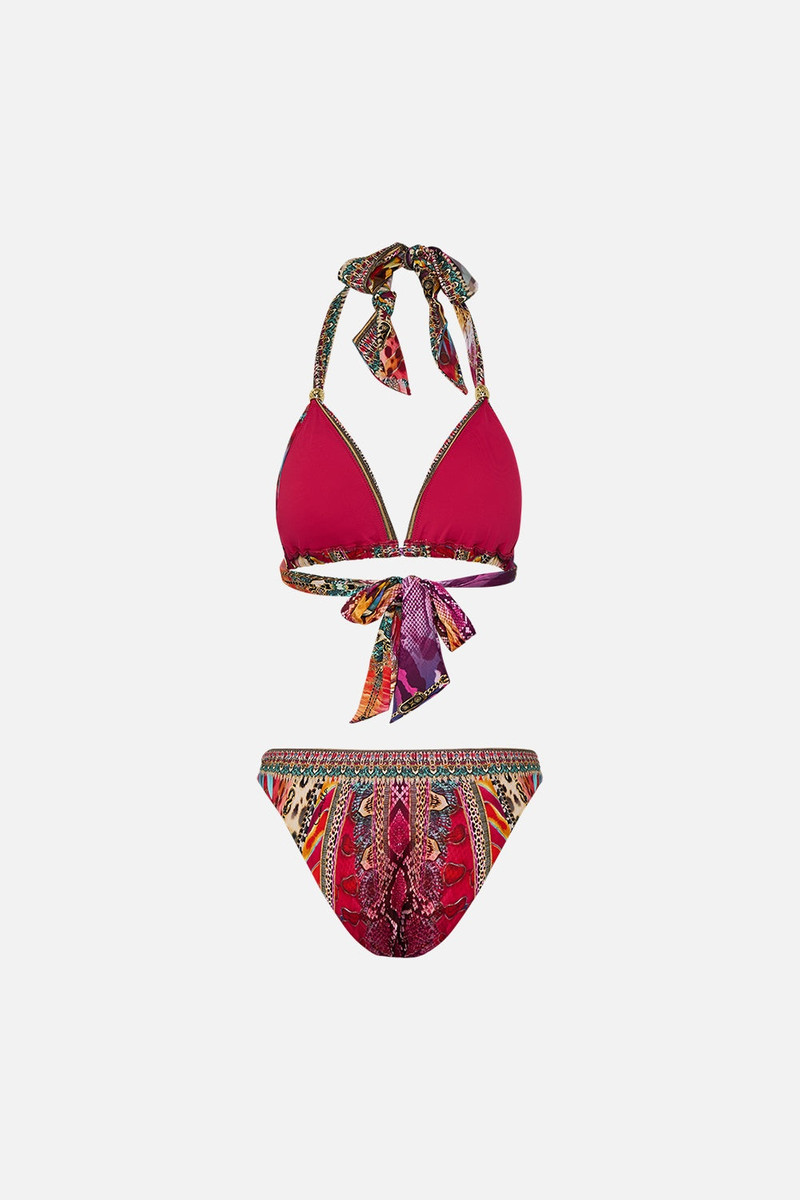 CAMILLA SOFT TIE BIKINI WITH TRIM outlook