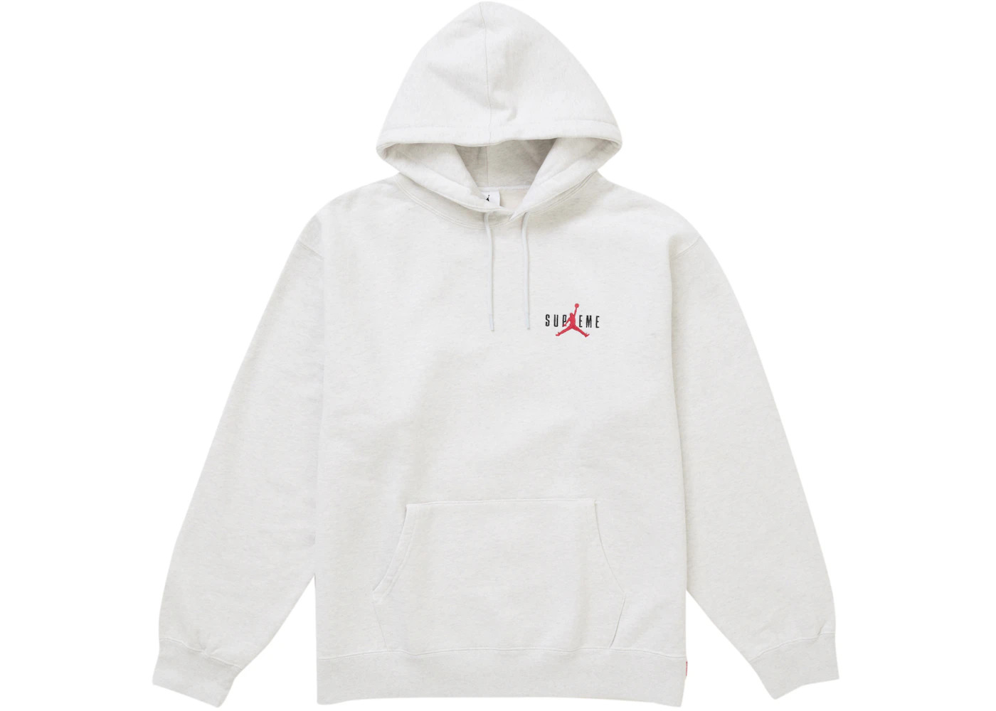 Supreme Jordan Hooded Sweatshirt (FW24) Ash Grey - 2