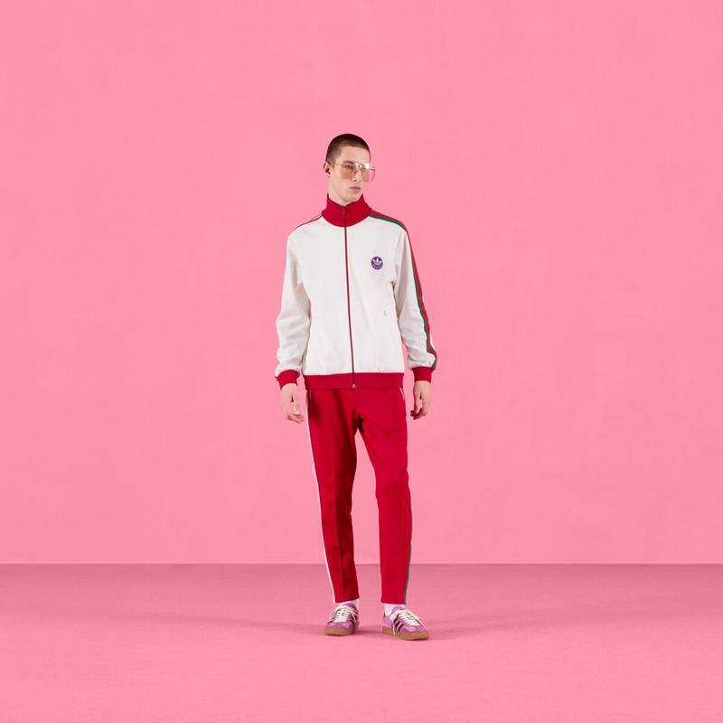 GUCCI adidas x Gucci cotton jersey jacket outlook