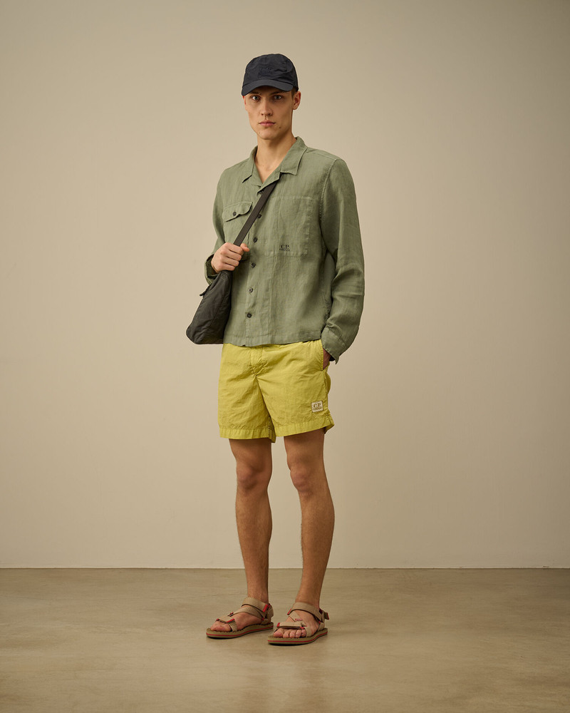 C.P. Company Chrome-E Buttoned Swim Shorts outlook
