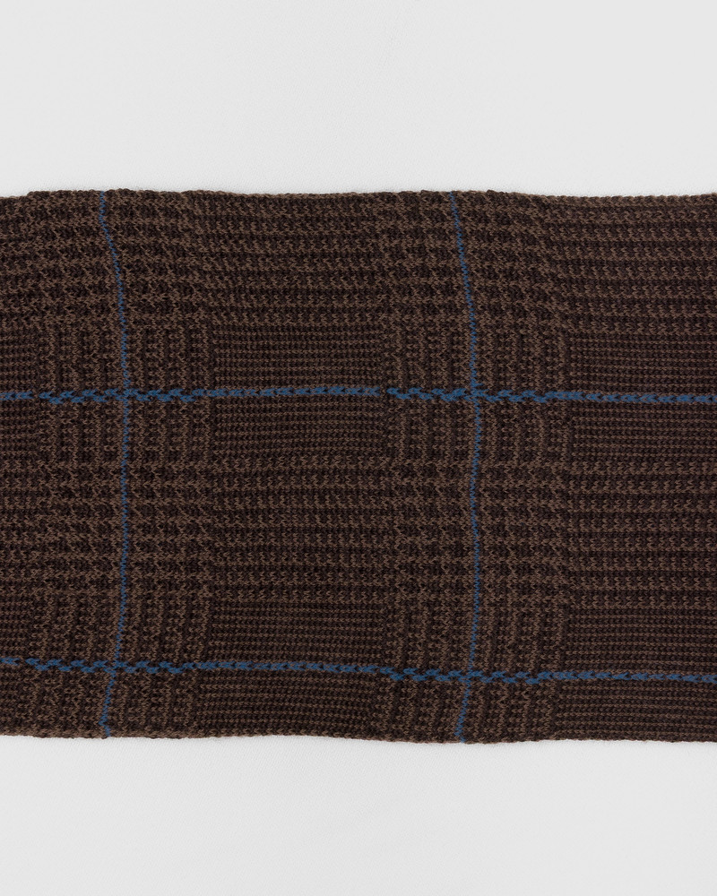 Prince of Wales Wool Long Socks 3