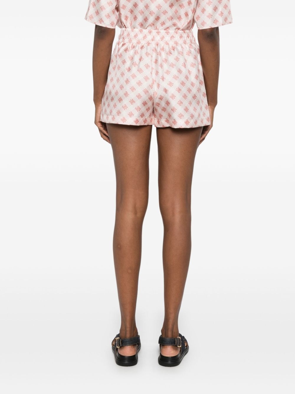 MA logo-print shorts - 4